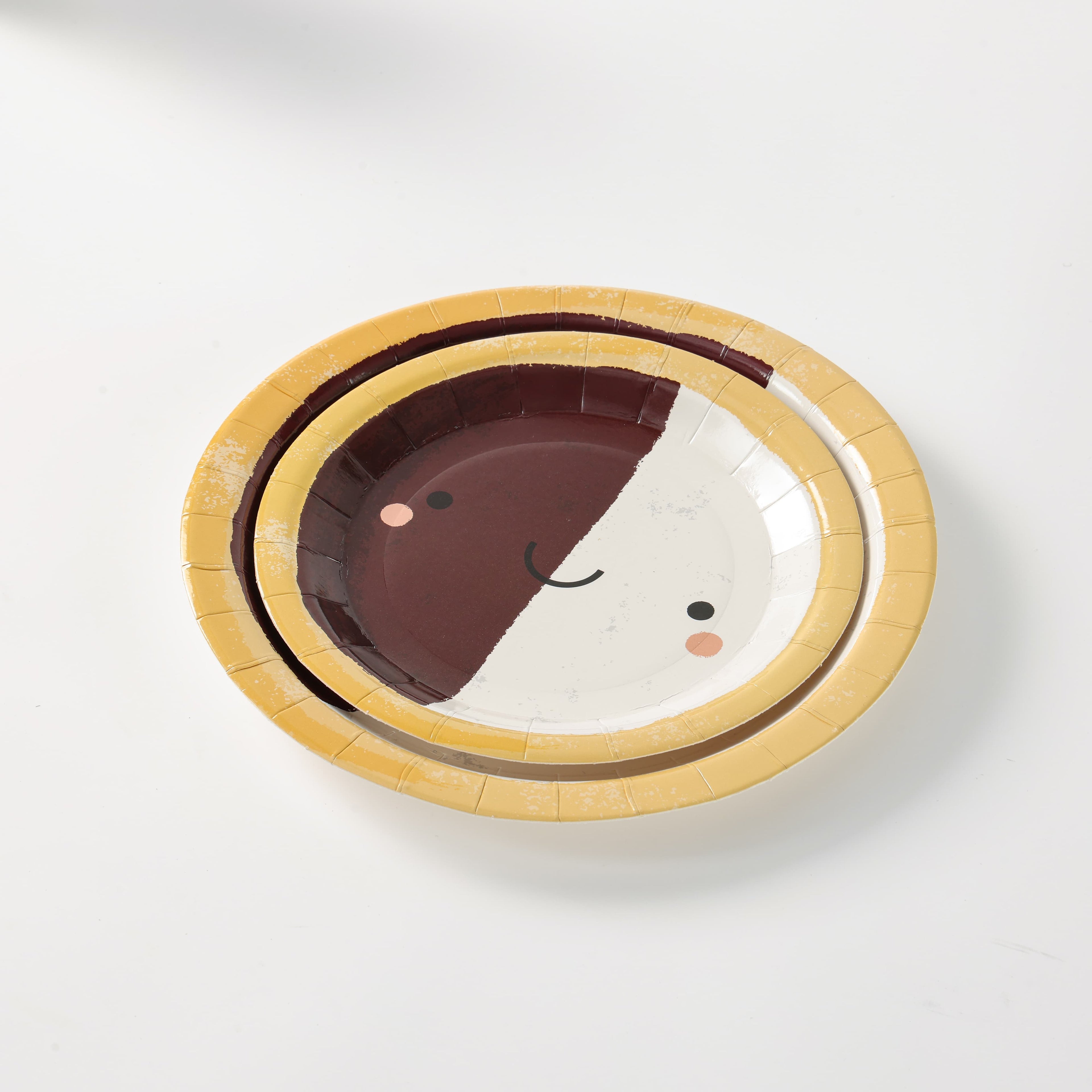 Black and White Cookie Plates