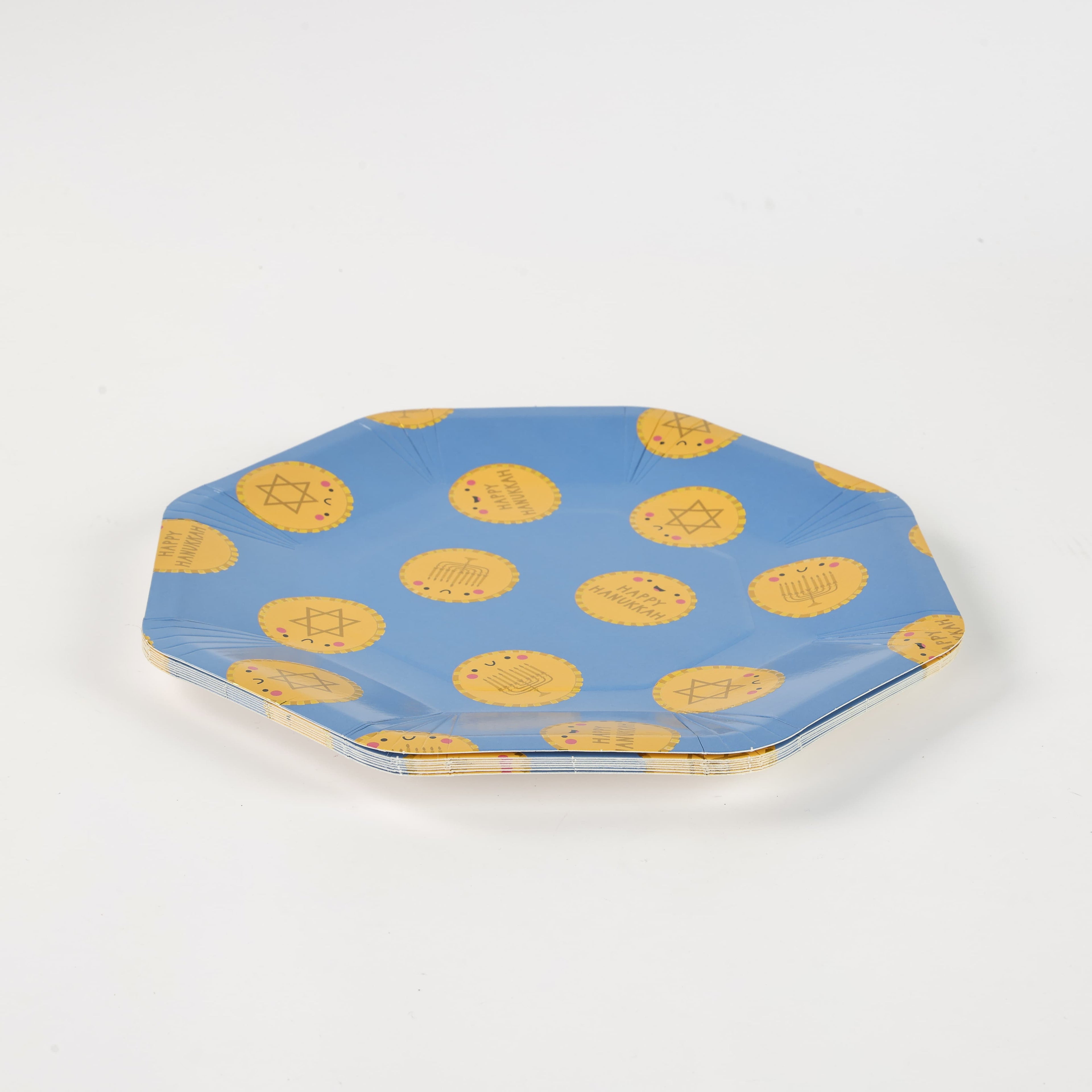 Chocolate Gelt Dinner Plates