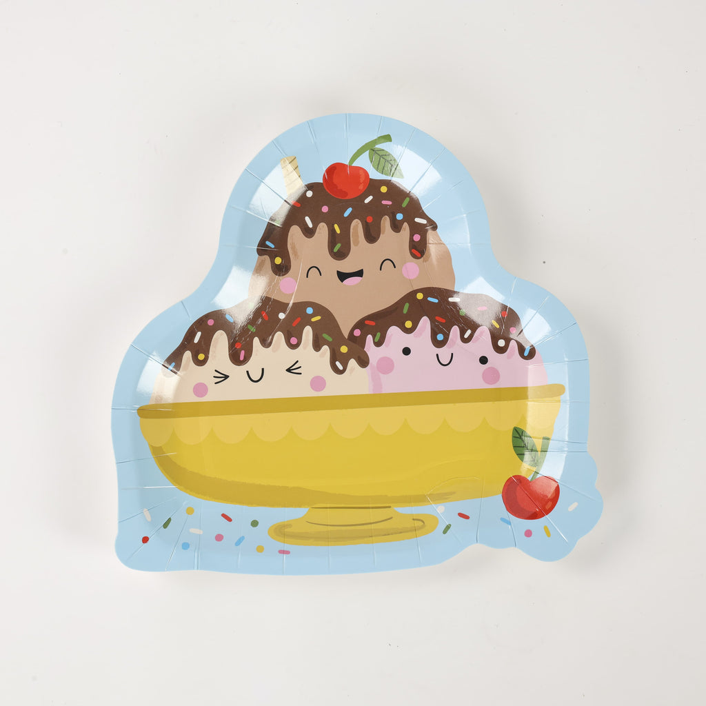 Summer Sundae Plates