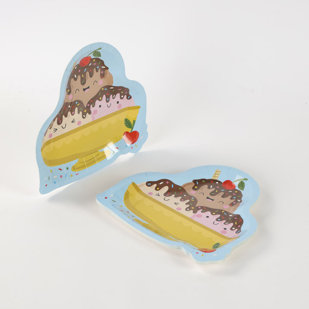 Summer Sundae Plates