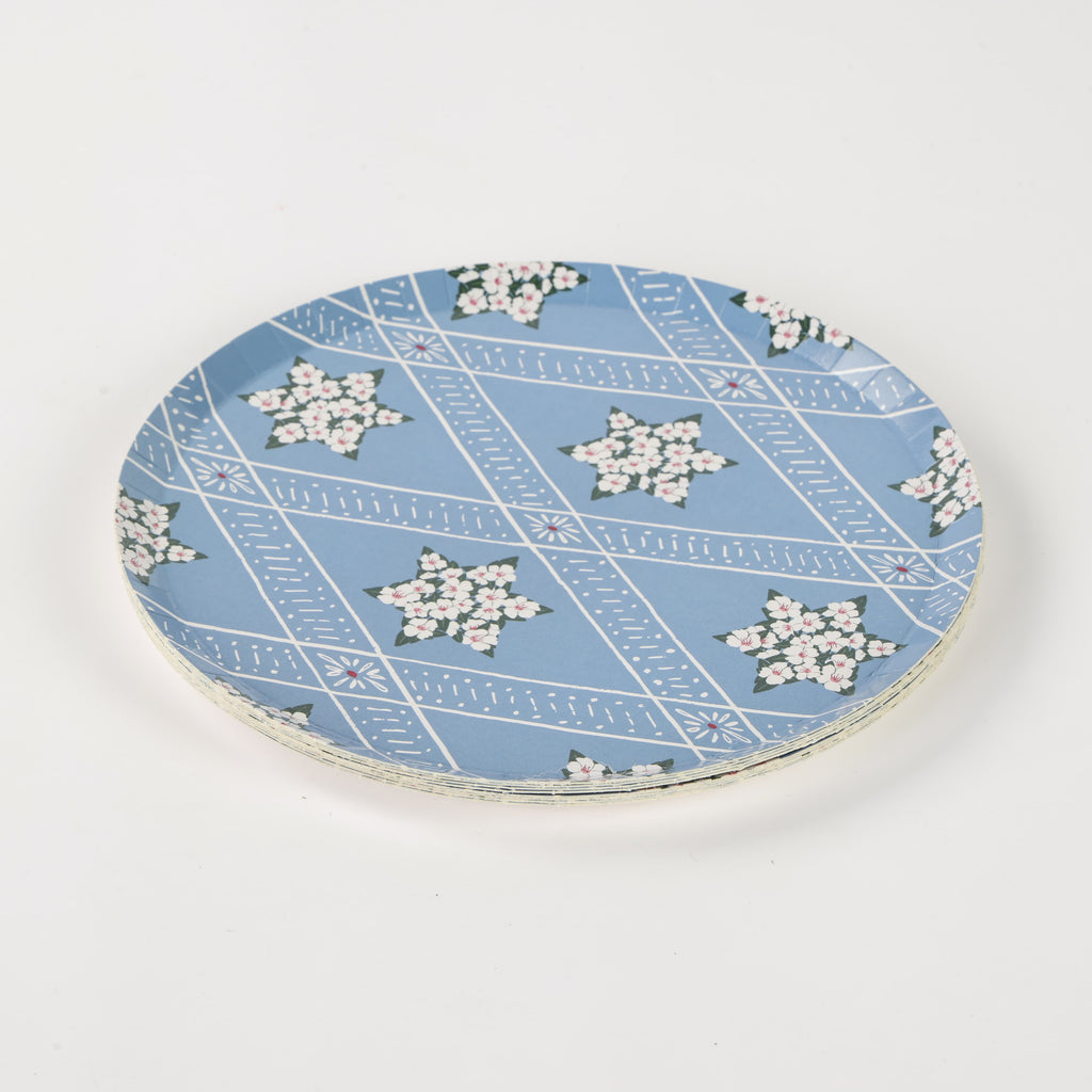 Almond Flower Repeat Plates