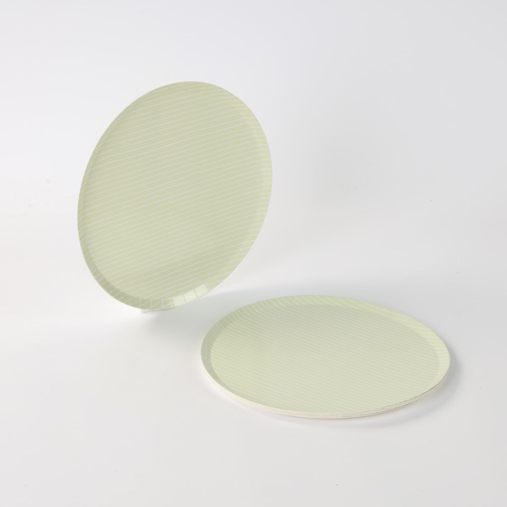 Striped Dinner Plates