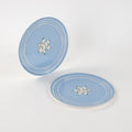 Almond Floral Star Plates