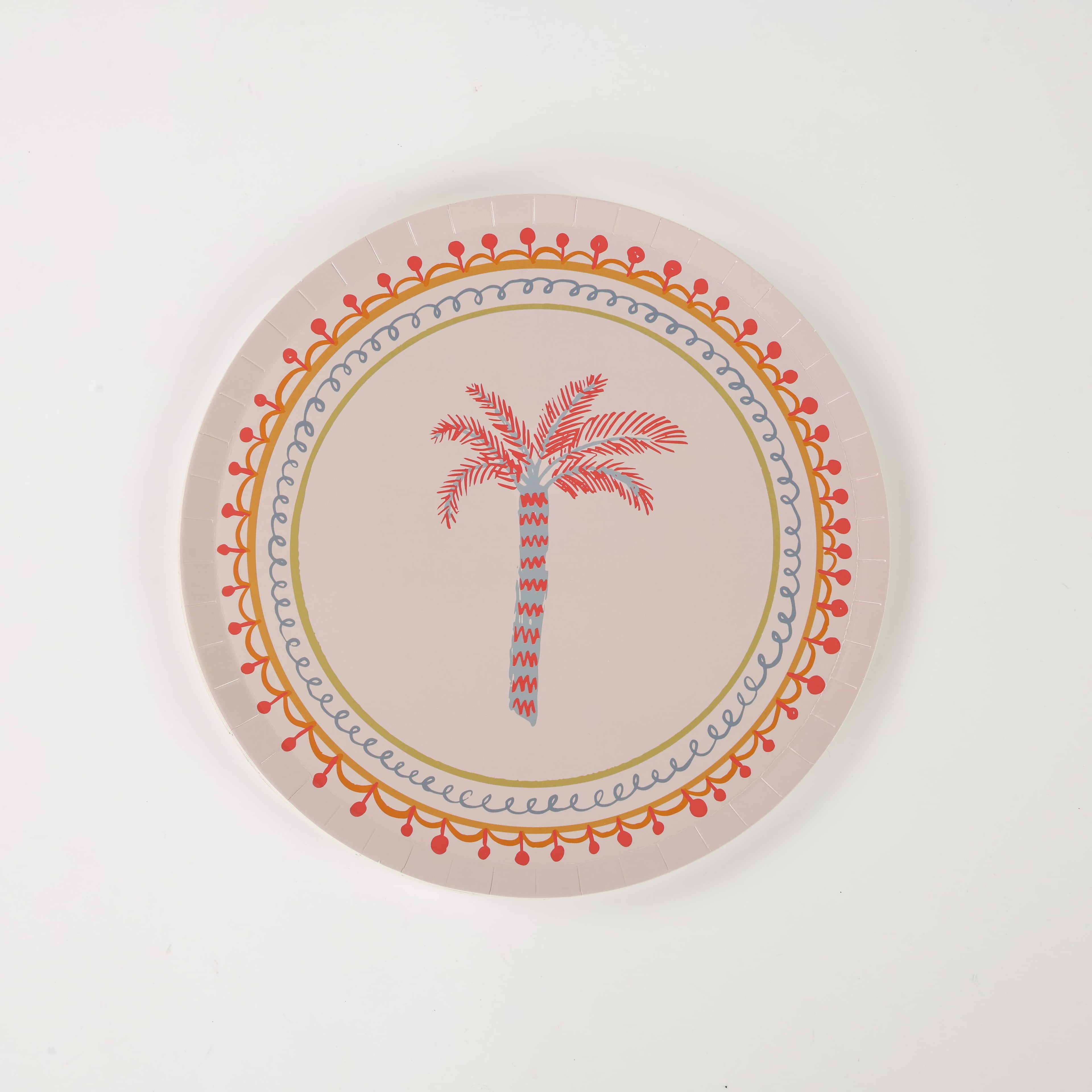 Palm Tree Plates
