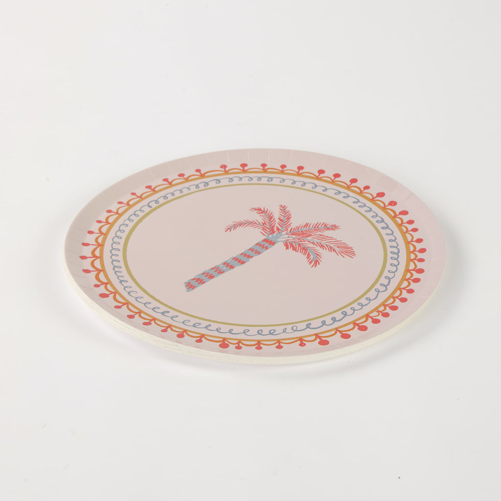 Palm Tree Plates