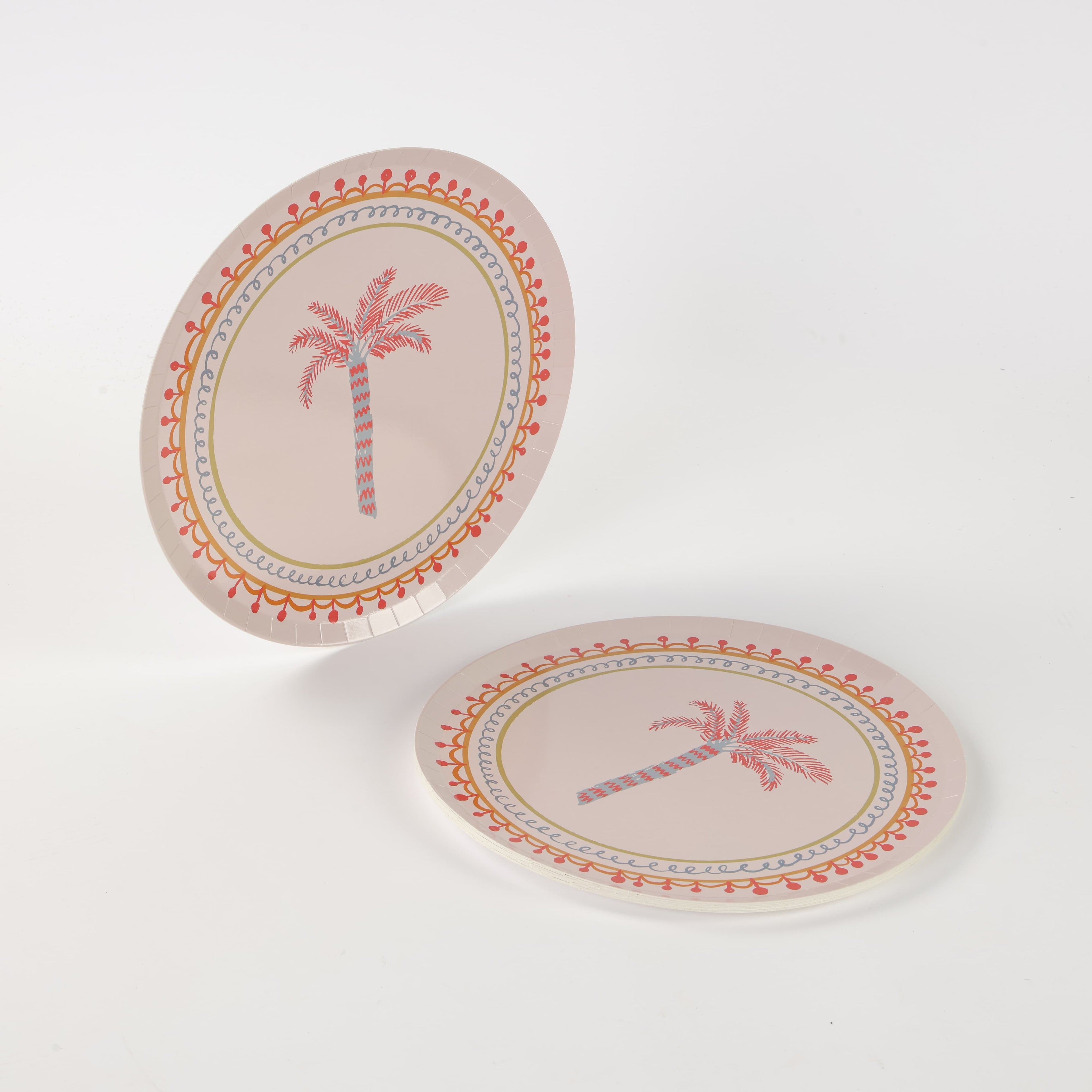 Palm Tree Plates
