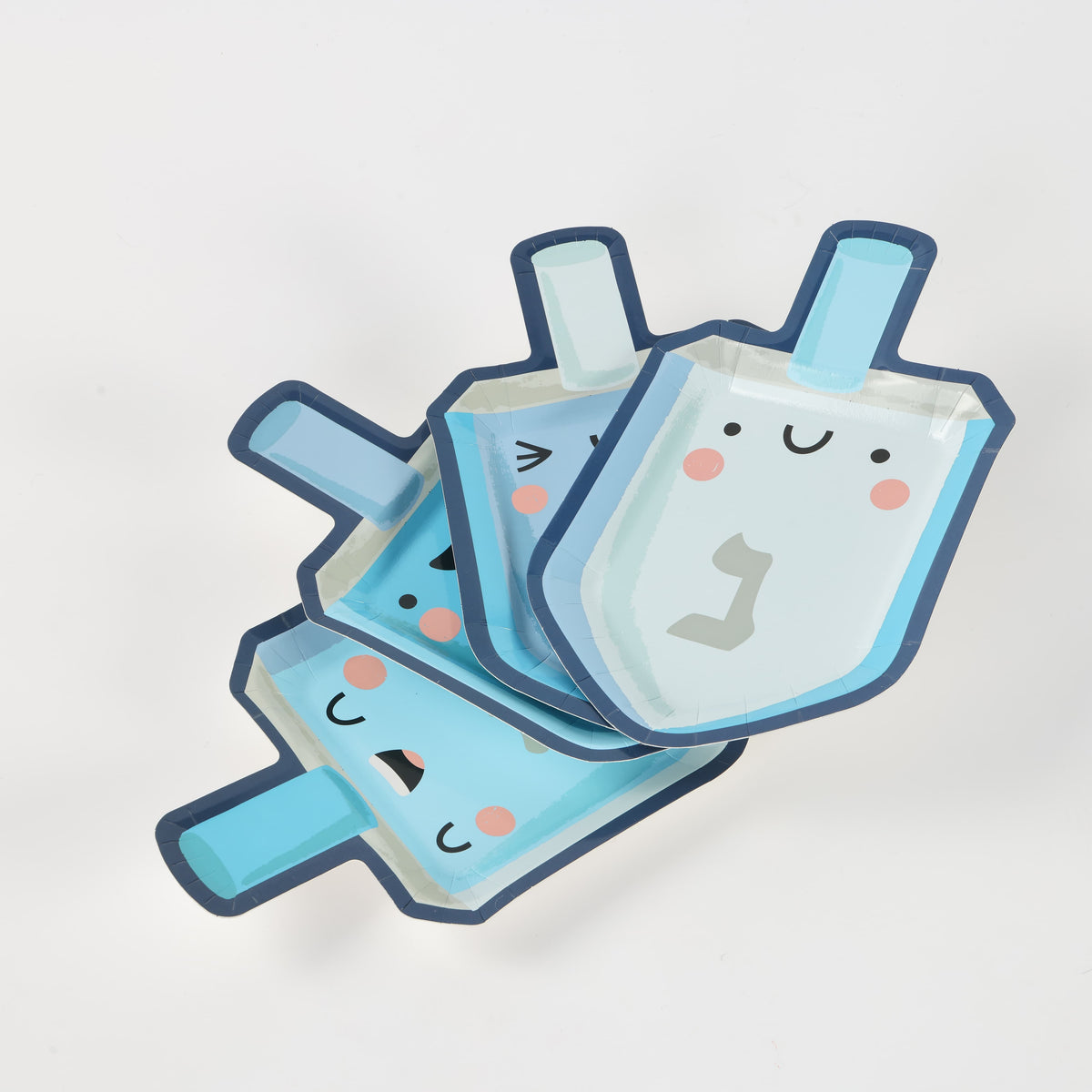 Dreidel Plates