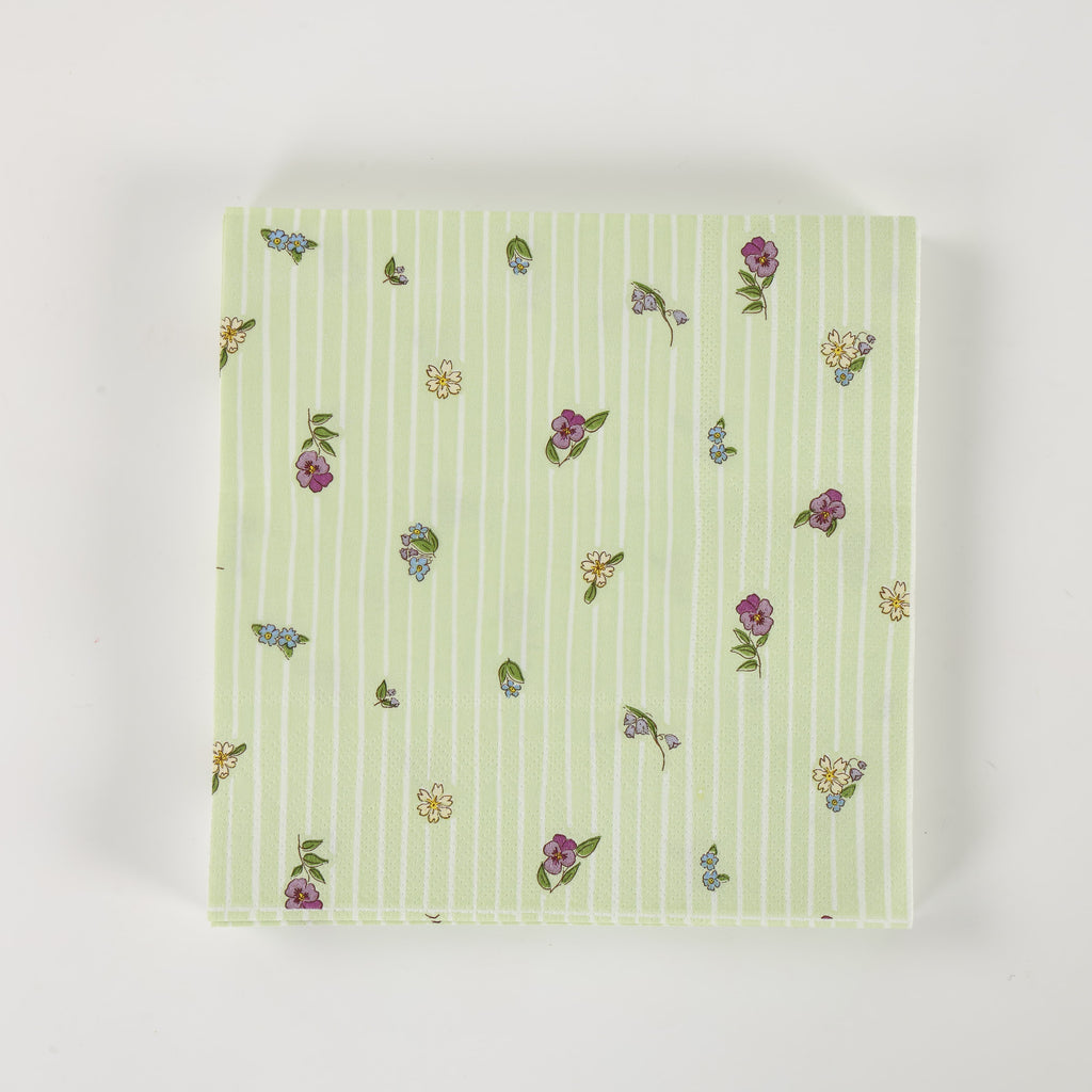 English Floral Ditsy Napkins